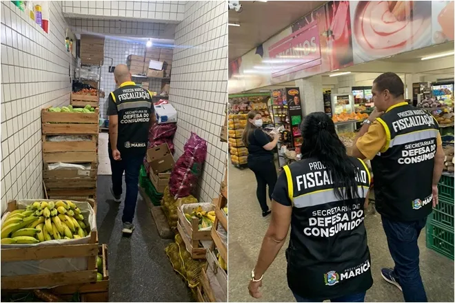 Maricá: Fiscalização descarta mais de 50kg alimentos impróprios para consumo 8 operacao procon mari