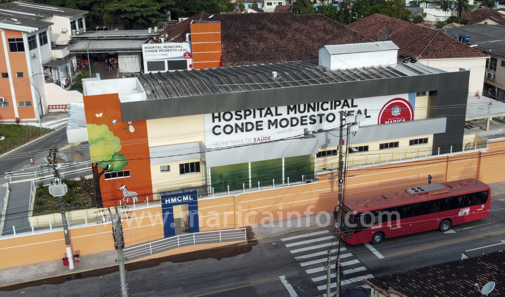 Maricá terá novo concurso na Saúde com 836 vagas para nível médio; saiba mais 9 Centro Hospital Municipal Conde Modesto Leal