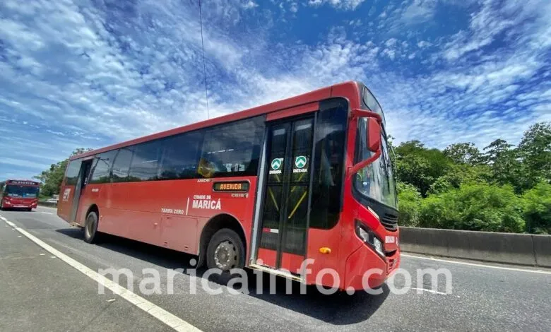 Maricá: Ônibus é furtado em ponto de Maricá e recuperado em Itaboraí 8 onibus vermelhinho tarifa zero fiel