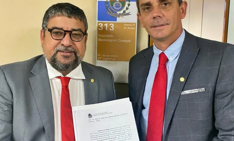 Prefeito Fabiano Horta e Quaquá apresentam representação contra ENEL 7 quaqua e horta brasilia