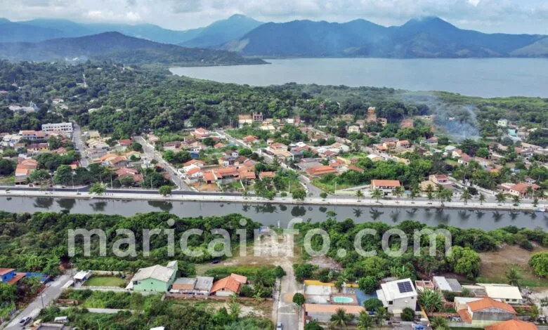 Maricá: Candidato a prefeito Quaquá promete Fábrica de Latinha de Pescados em Bambuí 9 Bambui com a Lagoa de Guarapina ao Fundo