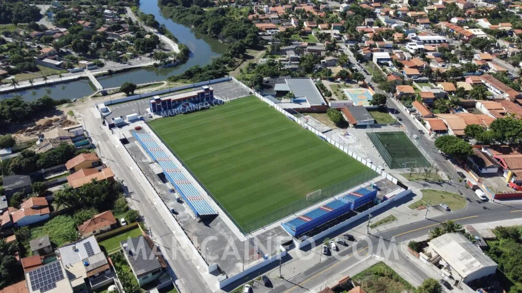 Maricá FC: Na quarta colocação, 'tsunami' encara o Americano em Campos dos Goytacazes 11 Estadio Municipal Joao Saldanha Marica junho 2023 foto Joao Henrique Marica Info 1