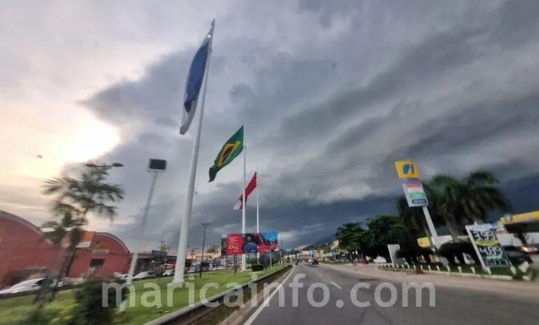 INMET emite alerta de tempestade para Maricá com risco de ventos fortes e granizo 6 tempo previsao chuva marica
