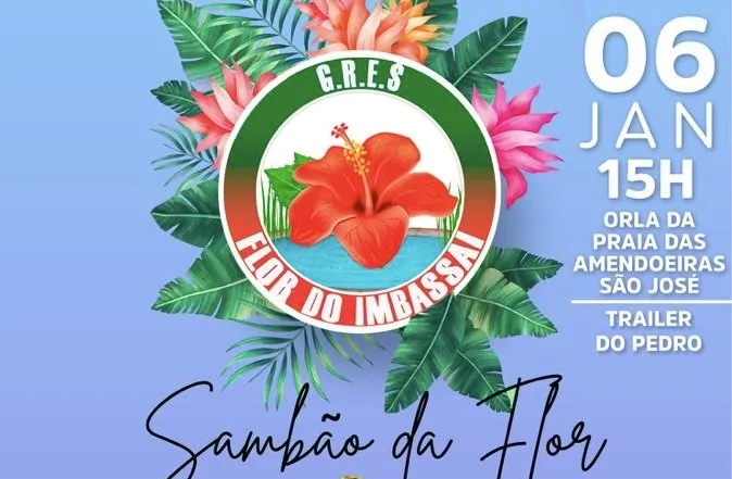 Maricá: Samba da Flor do Imbassaí acontece em São José neste sábado (06/01) 7 377102b3 a5d4 44b7 9f37 99625567d974
