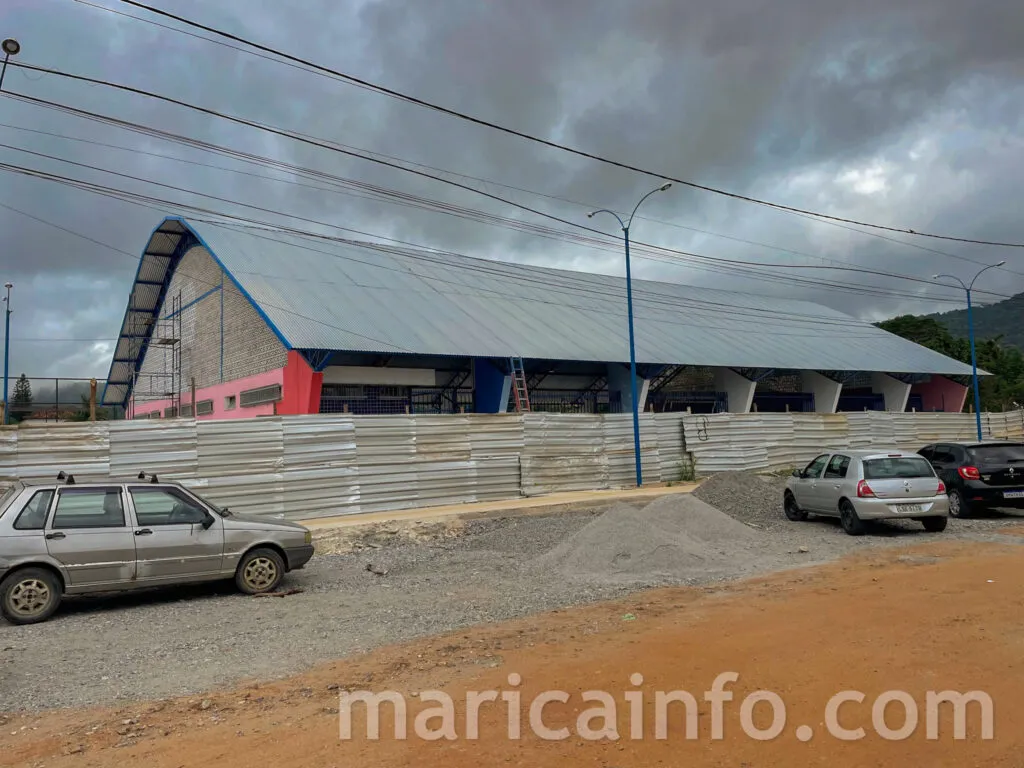 Itaipuaçu: Arena de esportes está em construção em São Bento da Lagoa 12 IMG 1445