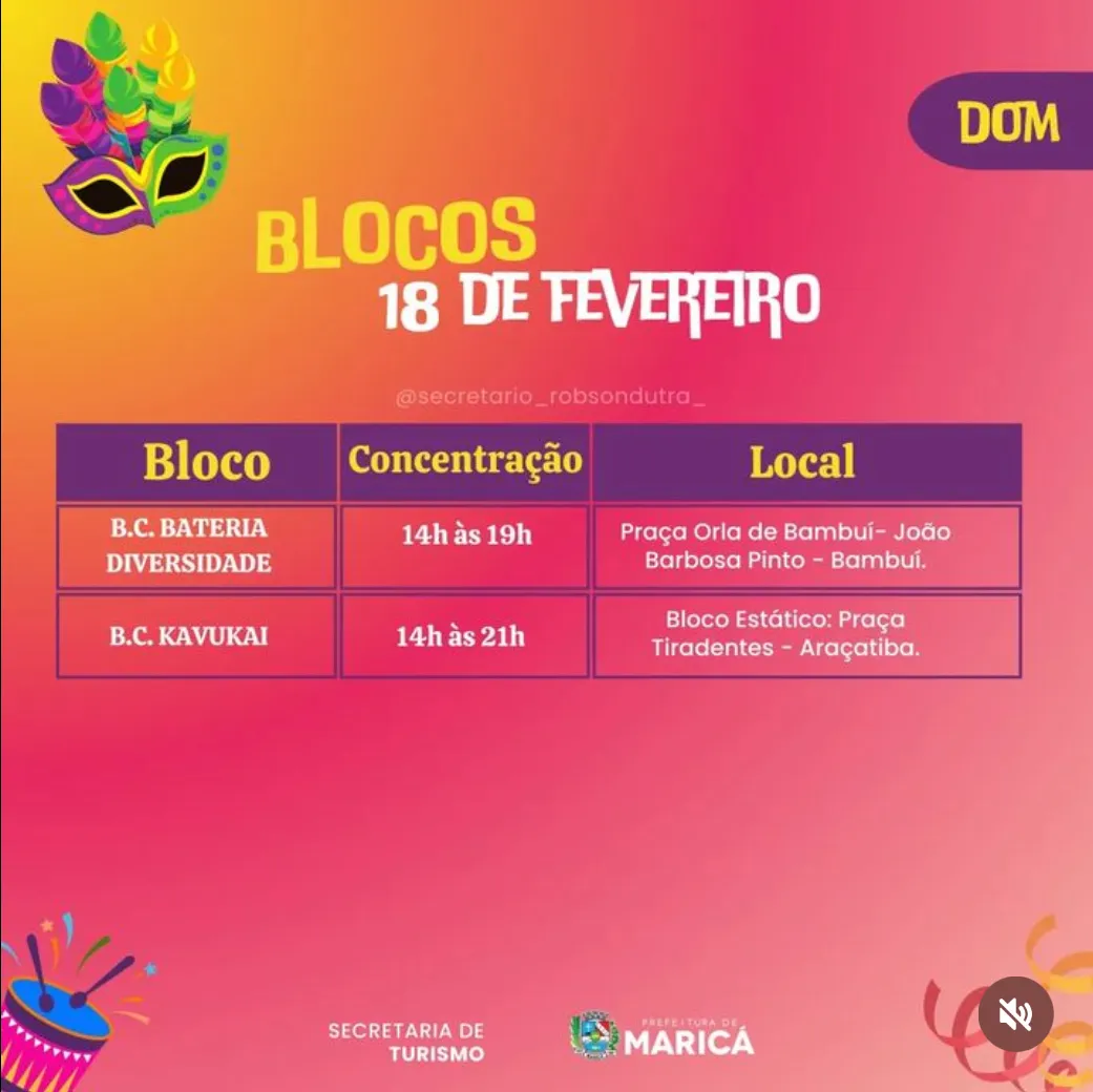 Confira a programação dos Blocos para o Carnaval 2024 em Maricá 21 IMG 1533