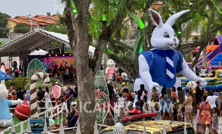 Maricá terá cinema inflável e programação especial de Páscoa em praças da cidade 4 Pascoa Encantada 2024 1
