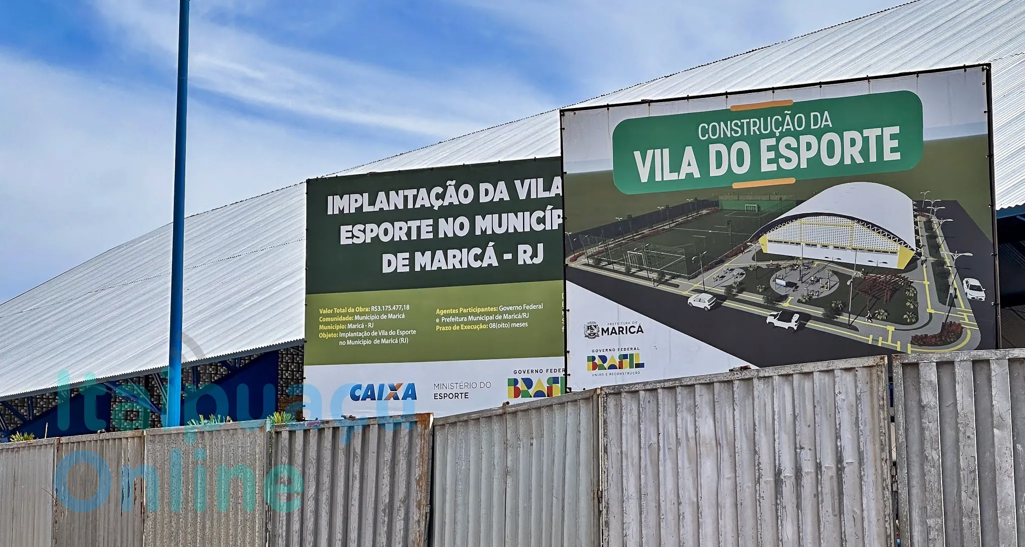 Itaipuaçu terá 'Vila do Esporte'; previsão é de inauguração ainda em abril 9 vila do esporte itaipuacu sao bento lagoa 2