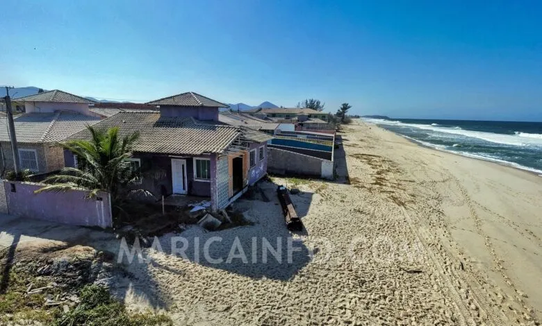 Em Maricá, casas já foram derrubadas pelas ondas do mar em ressaca (vídeo) 6 casa destruida ressaca 2019 marica foto joao henrique