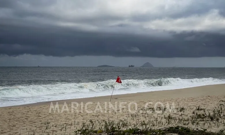 Frente fria traz instabilidade e chuva para Maricá nos próximos dias; confira a previsão do tempo 10 Tempo Marica Chuva Itaipuacu Ondas