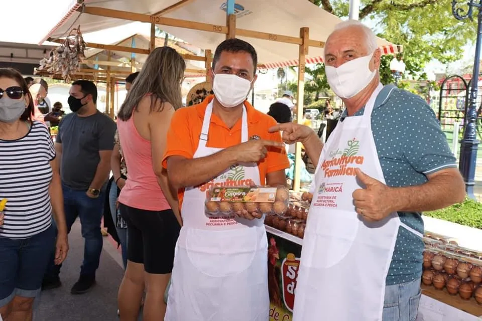 Em Maricá, Feira de Agricultura Familiar garante alimentação saudável e impulsiona a economia 11 Julio Carolino Agricultura Feira