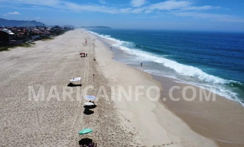 Maricá: Fim de semana será de altas temperaturas e mar mais calmo; confira imagens ao vivo das praias! 2 IMG 0212