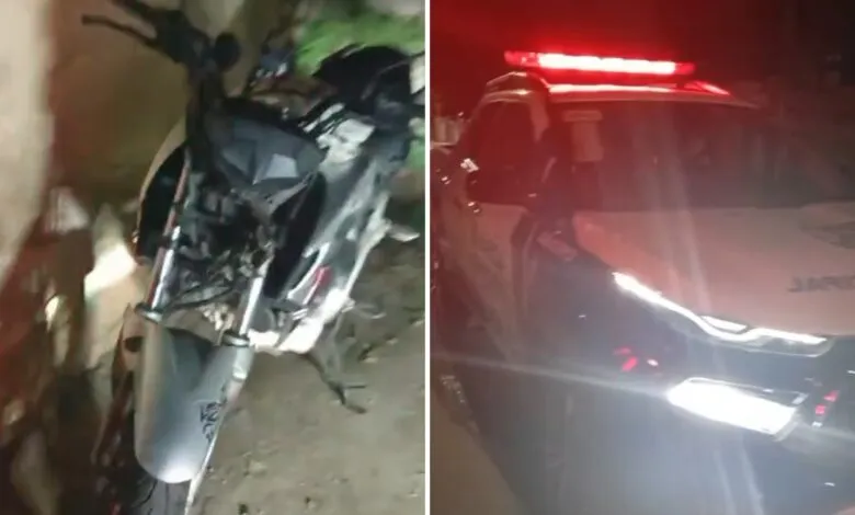 Guarda Municipal de Maricá encontra moto roubada abandonada no Flamengo 6 materia maricainfo meio a meio 2