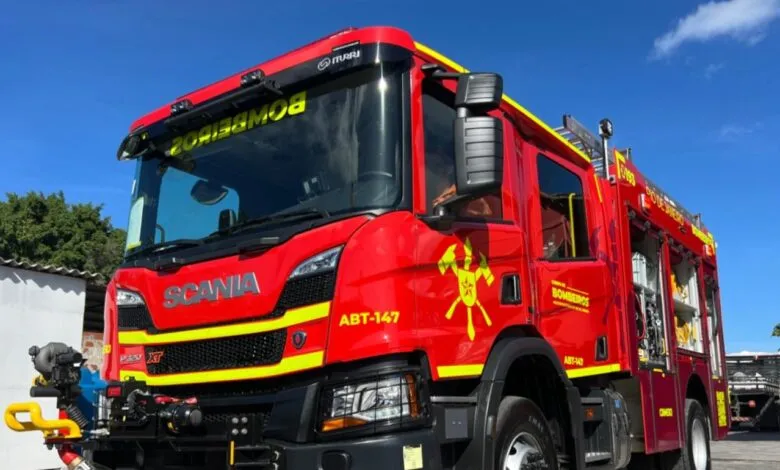 Maricá: Corpo de Bombeiros recebe viatura de última geração para combate a incêndios 8 viatura nova corpo de bombeiros