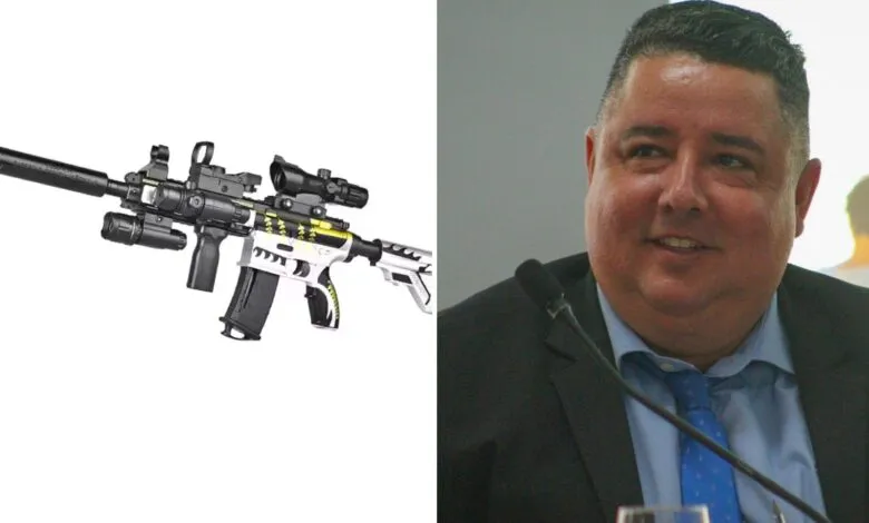 Maricá: Vereador propõe proibição de venda de tipo de arma de gel; entenda! 10 frank costa arma gel