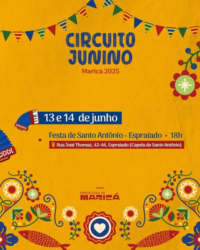 Temporada de festas juninas começa nesta sexta (13) em Maricá 4 jun1