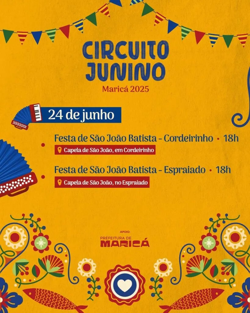 Temporada de festas juninas começa nesta sexta (13) em Maricá 8 jun5