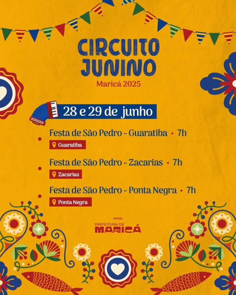 Temporada de festas juninas começa nesta sexta (13) em Maricá 10 jun7