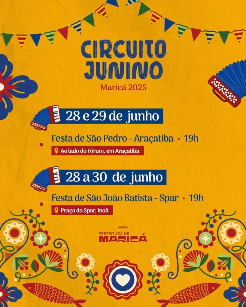 Temporada de festas juninas começa nesta sexta (13) em Maricá 11 jun8