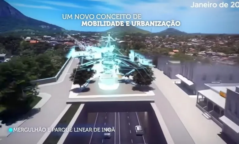 Maricá: Obras do Mergulhão e Parque Linear de Inoã podem levar 3 anos e meio; confira! 4 Mergulhao Inoa Parque Linear Marica