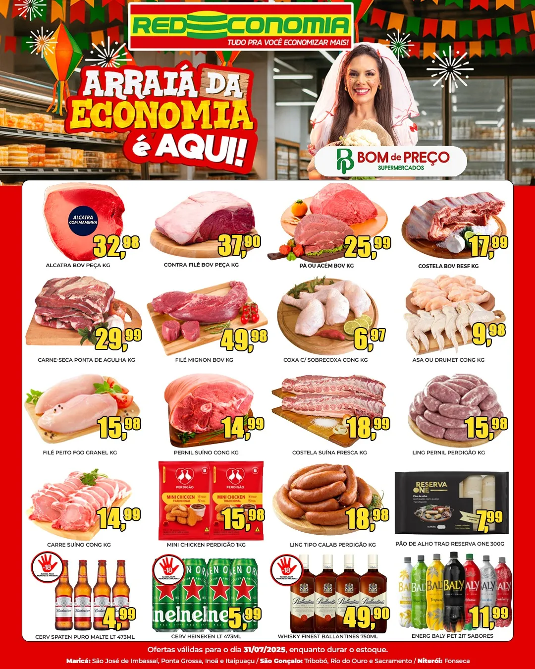 Maricá: Redeconomia realiza Arraiá de Ofertas e Super Saldão com promoções em carnes, bebidas e mais; confira! 11 WhatsApp Image 2025 07 30 at 19.09.50