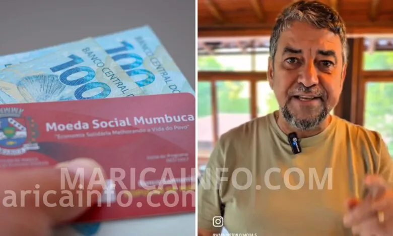 Quaquá anuncia revisão no 'Bolsa Mumbuca' e promete economia de R$ 42 milhões: “Vamos cortar de quem não precisa” 9 mumbuca moeda quaqua