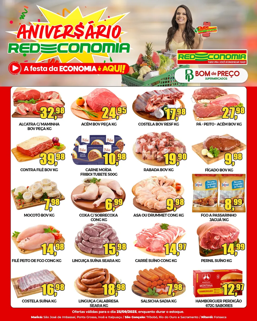 Aniversário Redeconomia: cortes bovinos, aves e suínos para todas as receitas; confira as ofertas! 6 WhatsApp Image 2025 09 24 at 17.35.27