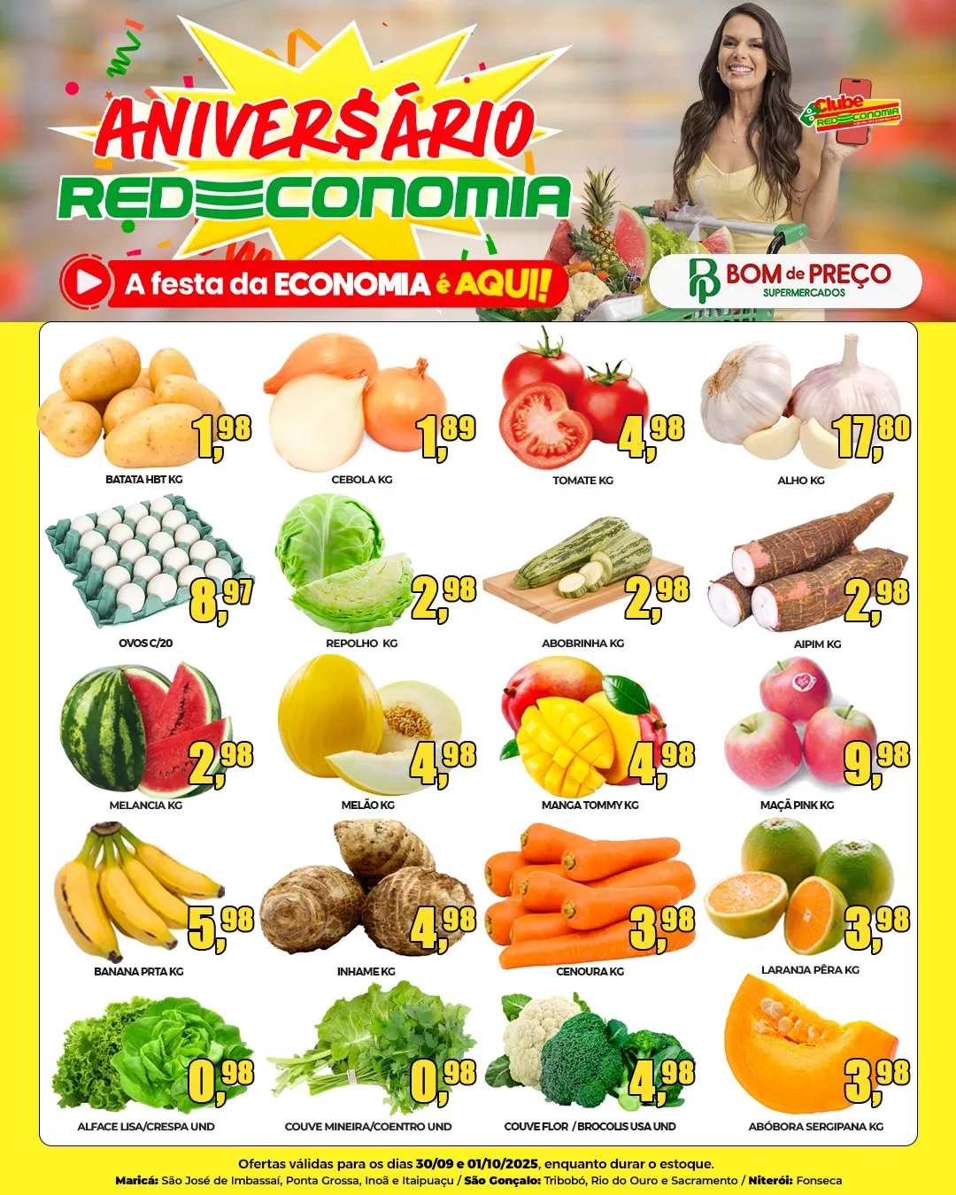 Qualidade, variedade e economia: venha para o aniversário Redeconomia 8 WhatsApp Image 2025 09 29 at 17.09.51