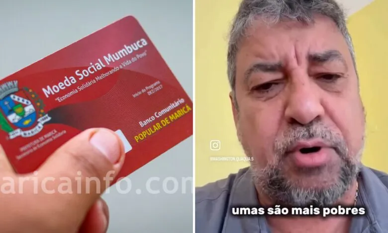 Quaquá comenta sobre distorções no 'Bolsa Mumbuca' em Maricá: “Tinha gente recebendo R$ 8 mil” 8 mumbuca marica