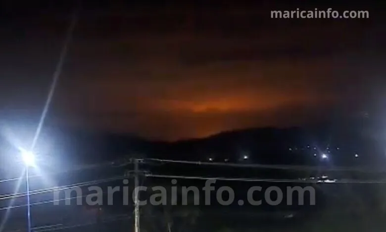 Clarão no céu intriga moradores de Maricá; entenda! 8 flare itaborai