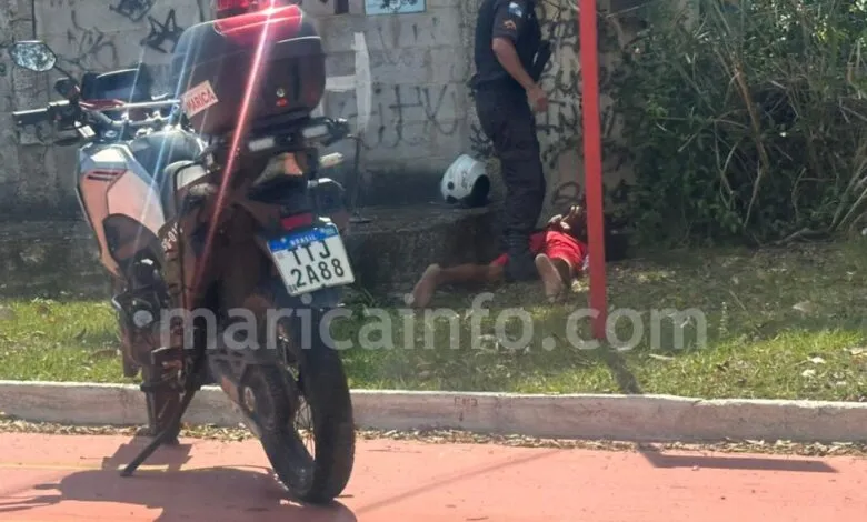Suspeito de roubos é detido em Maricá 7 marca dagua maricainfo suspeito capturado