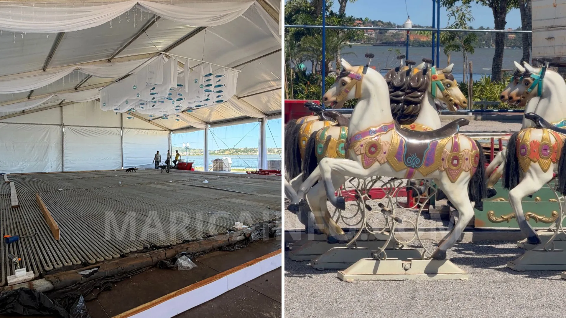 Natal Brasilidade Maricá: Como funcionará o "Parque de Diversões" com pista de patinação no gelo? 8 parque diversoes e pista patinacao parque nanci marica natal