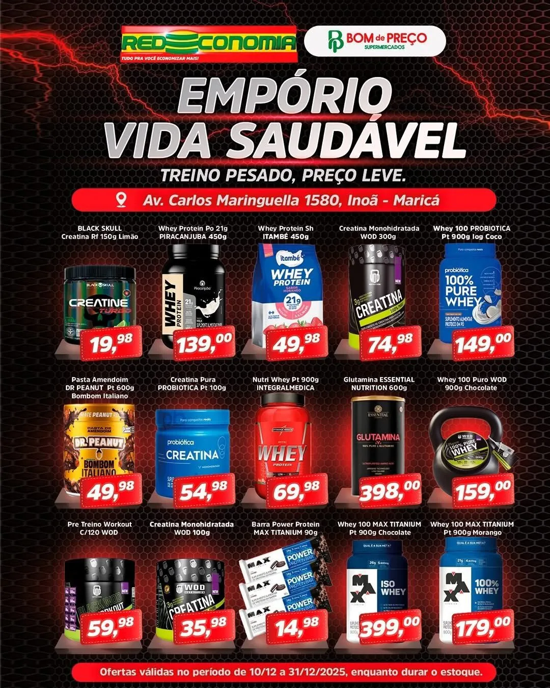 Tudo para o seu treino e bem-estar em um só lugar: Empório Vida Saudável do Redeconomia 10 WhatsApp Image 2025 12 11 at 08.31.55