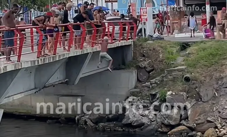 Maricá: Desordem em Ponta Negra vira alvo de reclamações durante festas de fim de ano 9 jovem pula ponte pn 2026