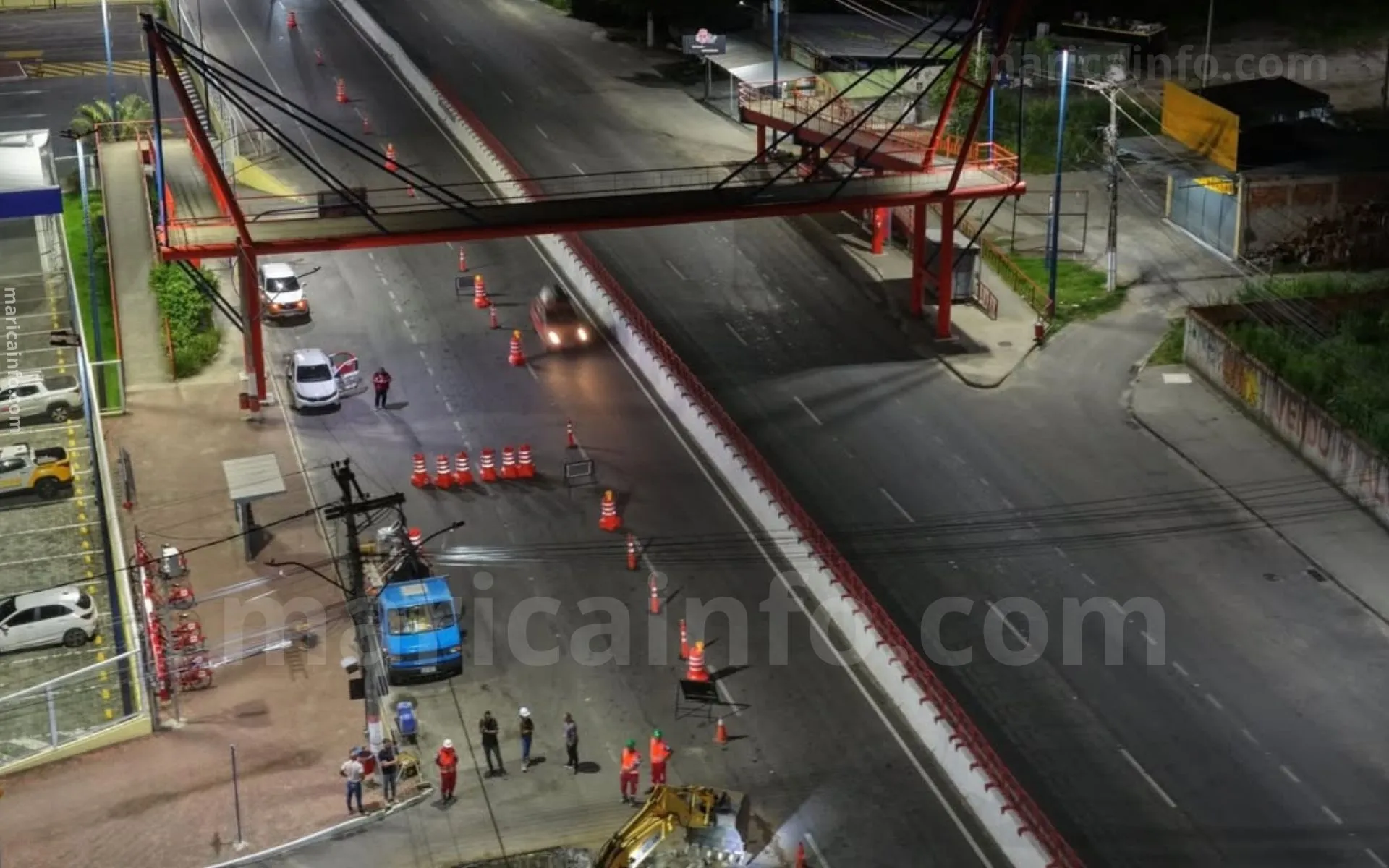 Maricá inicia importante obra de drenagem e interdita trecho da RJ-106 à noite 9 obra rj1 06 sao jose drenagem